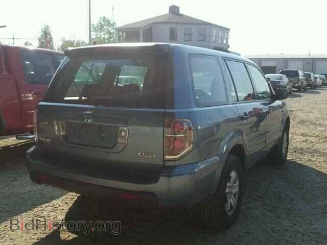 2007 HONDA PILOT - VIN: 2HKYF18137H505757 - Фото 4