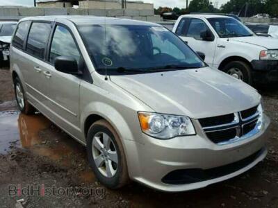 2013 Dodge CARAVAN Grand Cara, бежевый — VIN 2C4RDGBG6DR724320, Copart