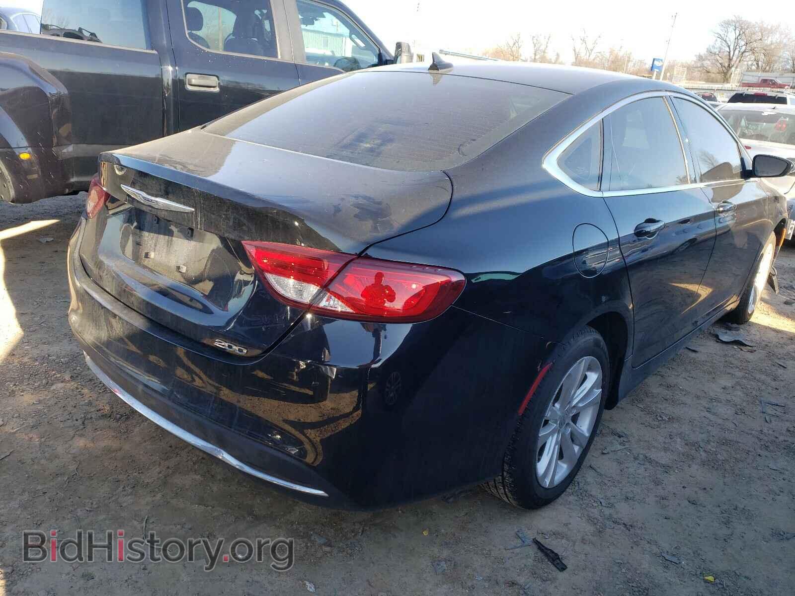 2017 CHRYSLER 200 - VIN: 1C3CCCABXHN509392 - Фото 4