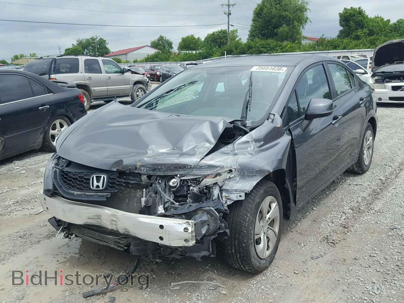 2013 HONDA CIVIC - VIN: 19XFB2F50DE093876 - Photo 2