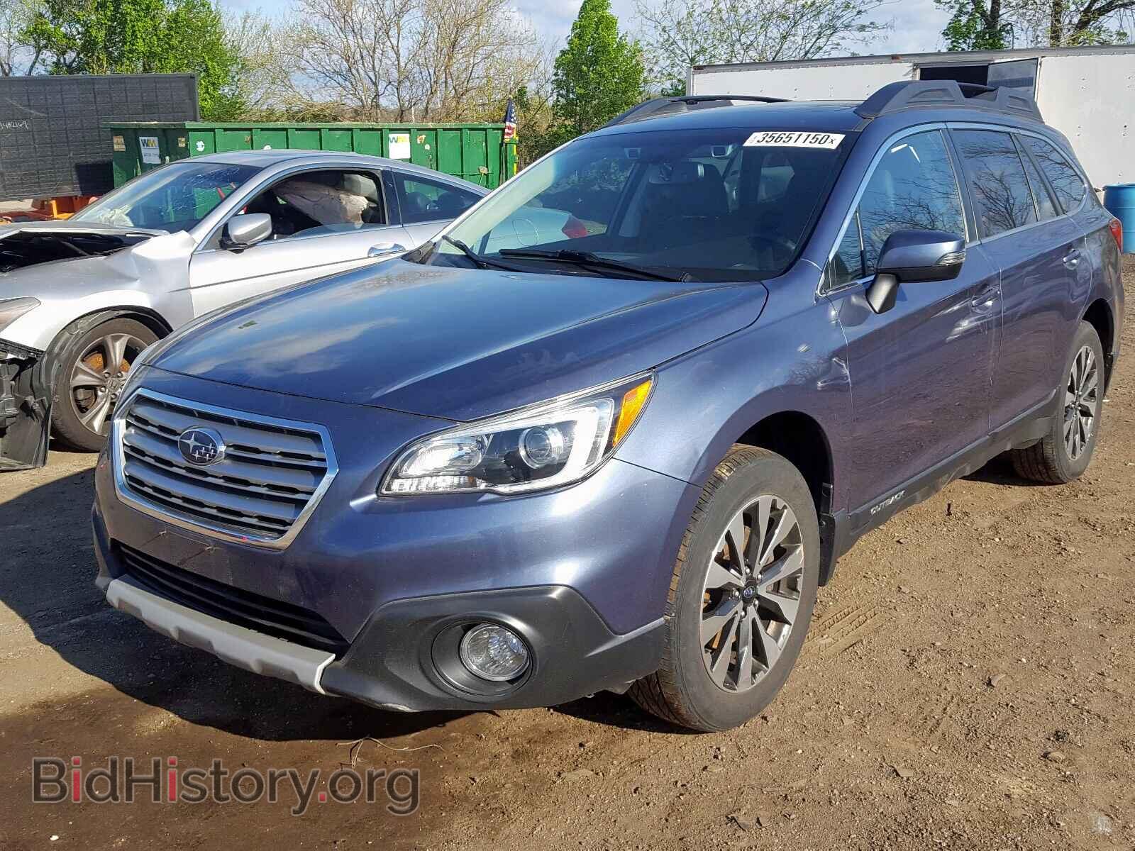 2016 SUBARU OUTBACK - VIN: 4S4BSENC4G3254821 - Photo 2