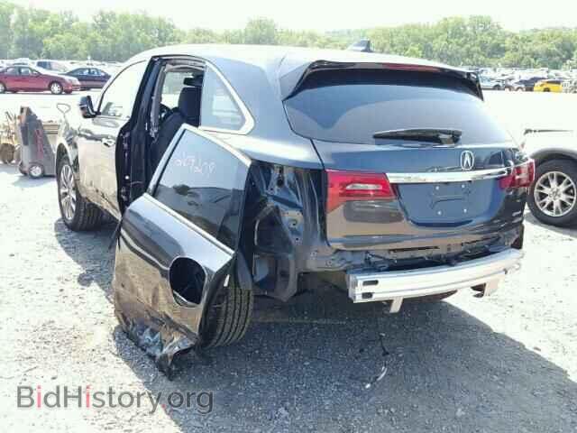2014 ACURA MDX - VIN: 5FRYD4H40EB038793 - Фото 3
