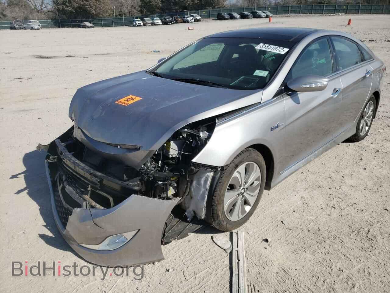2014 HYUNDAI SONATA - VIN: KMHEC4A43EA105182 - Photo 2