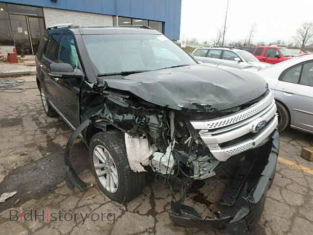 2013 Ford EXPLORER Explorer X (VIN 1FM5K8D88DGA29785) — photo 1 of 10, Copart, damage: front end