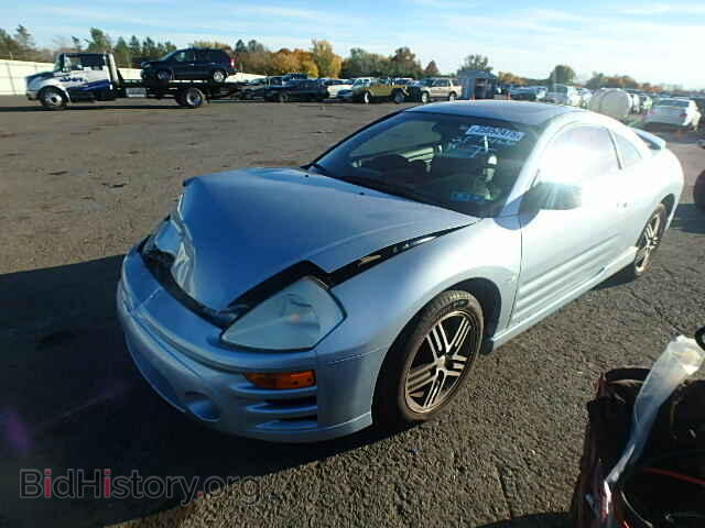 2003 MITSUBISHI ECLIPSE - VIN: 4A3AC74H03E145399 - Фото 2