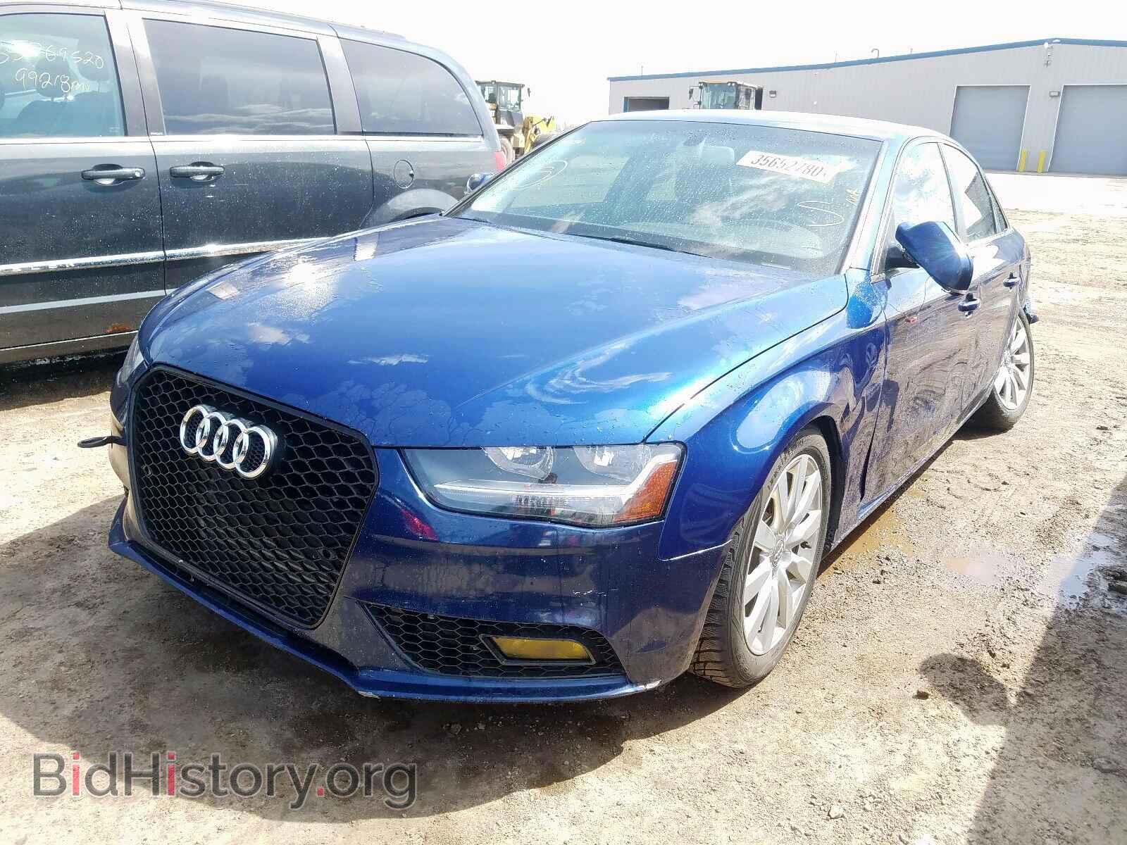 2013 AUDI A4 - VIN: WAUDFAFL5DA183948 - Photo 2