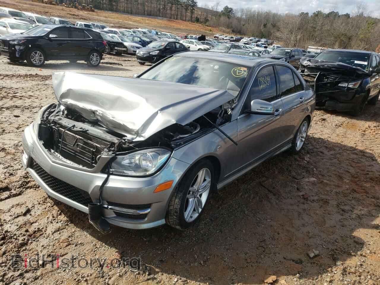 2013 MERCEDES-BENZ C-CLASS - VIN: WDDGF4HB5DR290141 - Фото 2