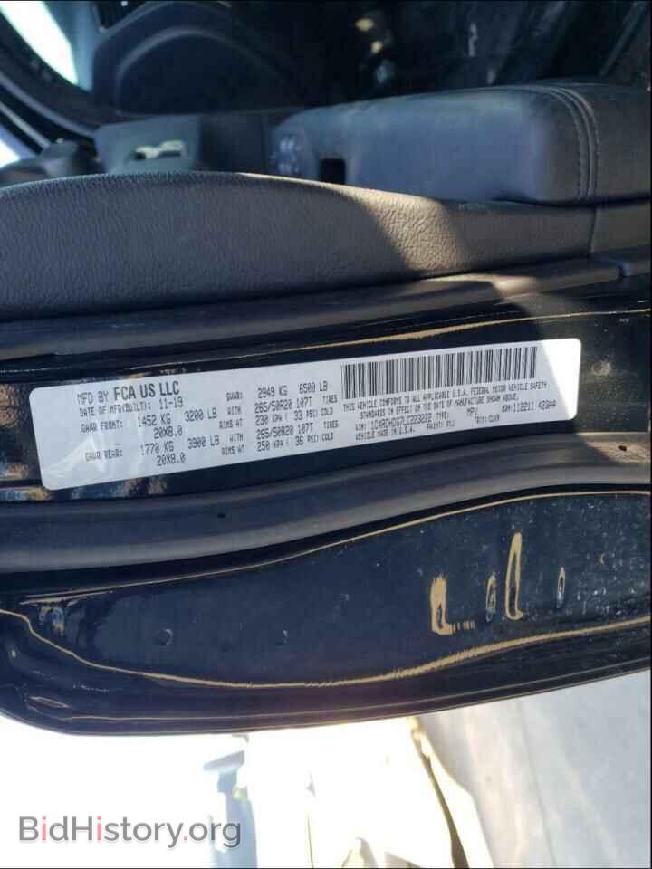 2020 DODGE DURANGO - VIN: 1C4RDHDG7LC223222 - Photo 10