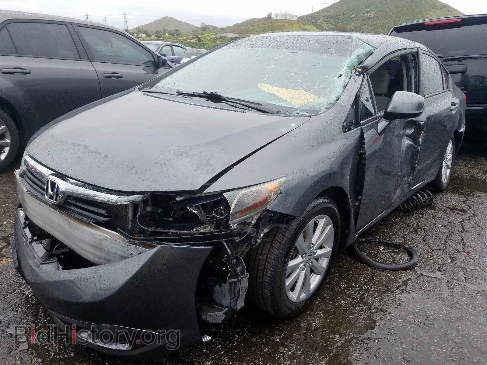 2012 HONDA CIVIC - VIN: 19XFB2F84CE341622 - Фото 2