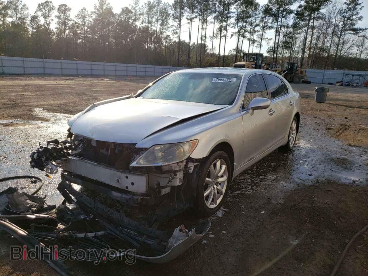 2007 LEXUS LS460 - VIN: JTHGL46F575006753 - Фото 2