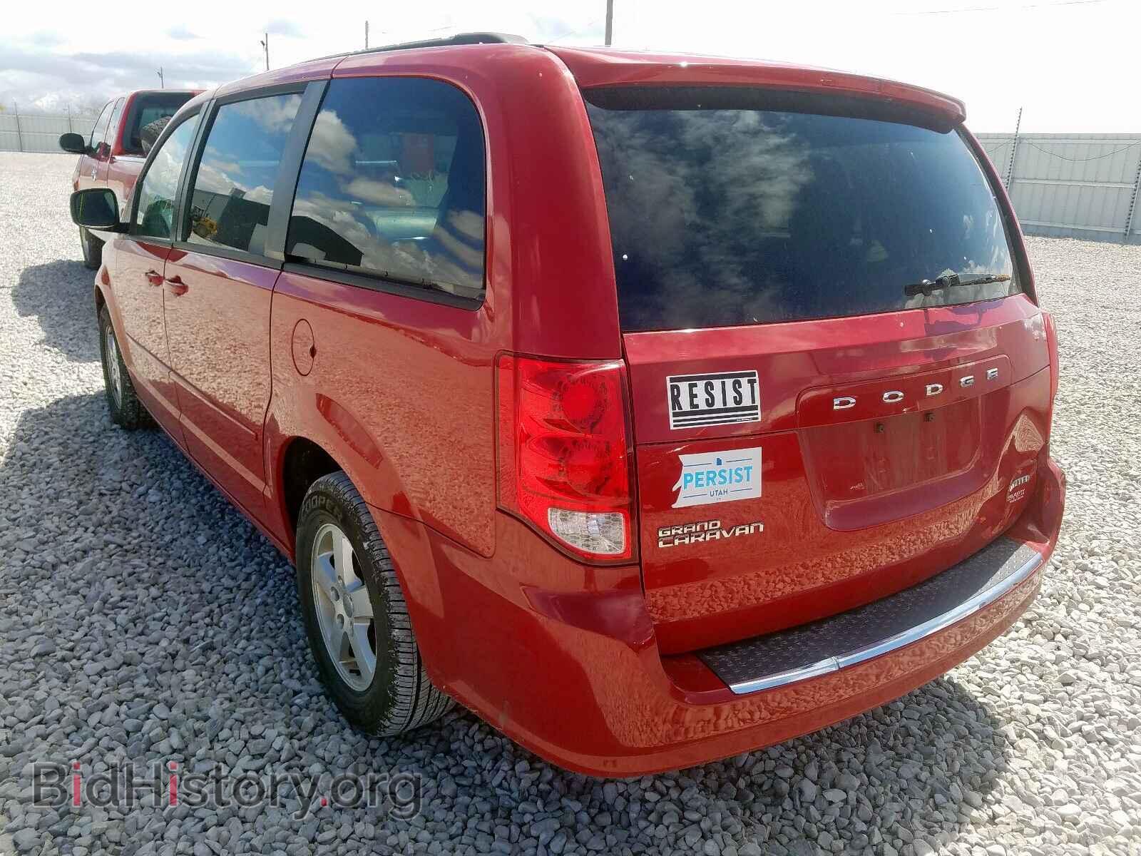 2013 DODGE CARAVAN - VIN: 2C4RDGCG2DR627503 - Фото 3