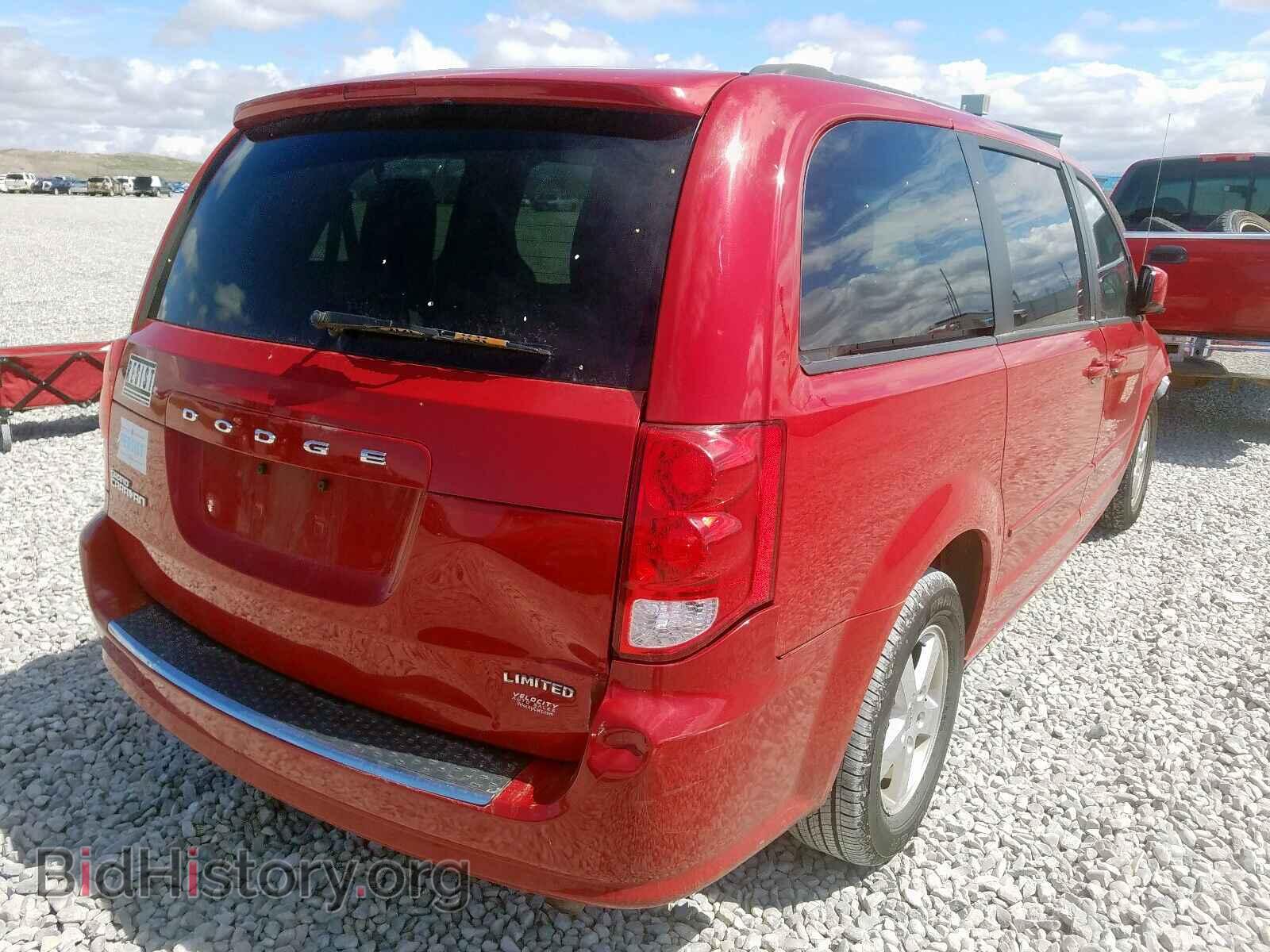 2013 DODGE CARAVAN - VIN: 2C4RDGCG2DR627503 - Фото 4