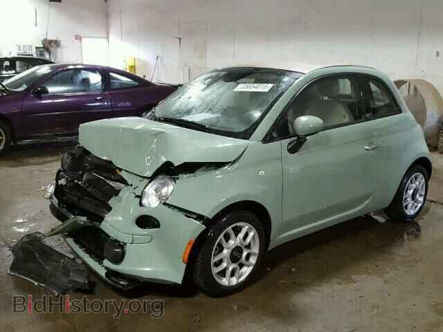 2014 FIAT 500 - VIN: 3C3CFFDR3ET282995 - Фото 2