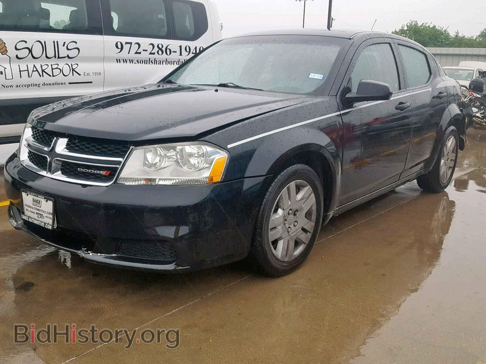 2011 DODGE AVENGER - VIN: 1B3BD4FB7BN523424 - Фото 2