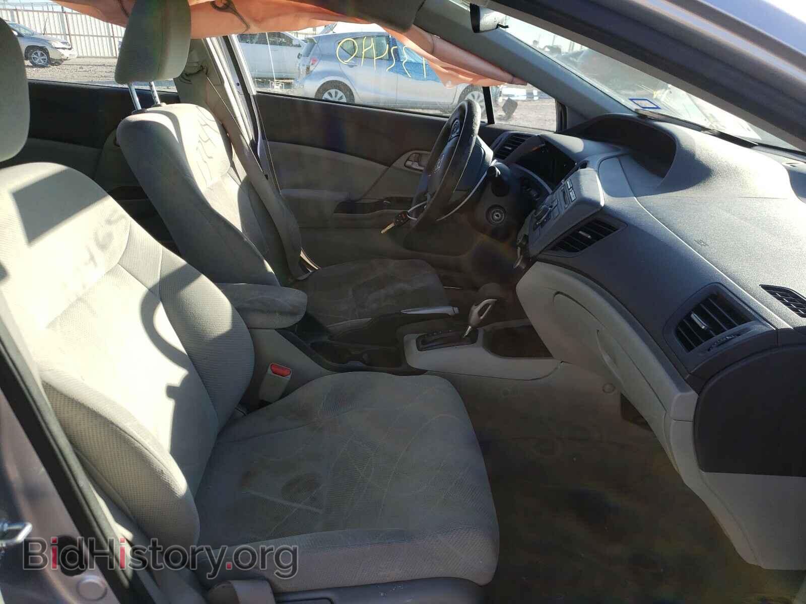 2012 HONDA CIVIC - VIN: 2HGFB2F59CH324651 - Фото 5