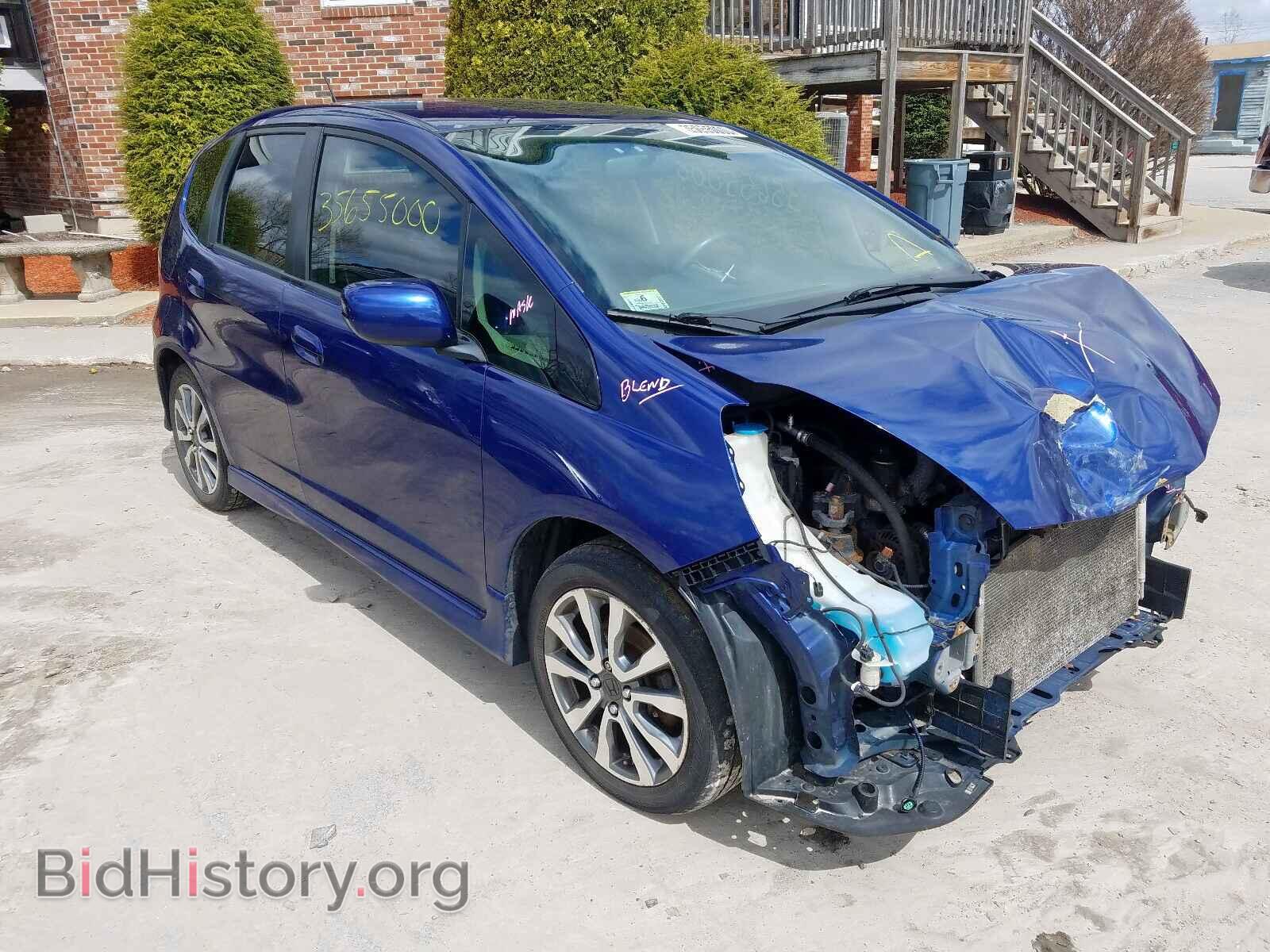 Фотография JHMGE8G52CC005654 - HONDA FIT 2012