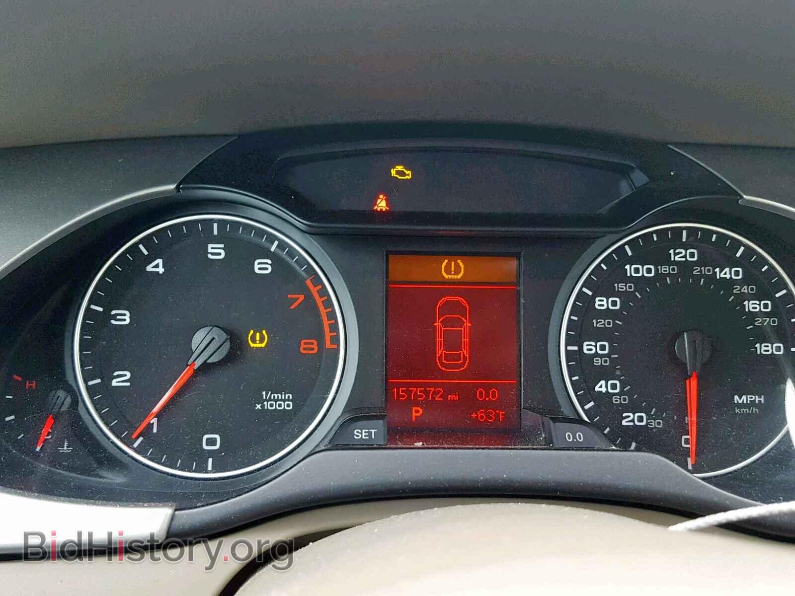 2012 AUDI A4 - VIN: WAUBFAFL8CA087298 - Фото 8