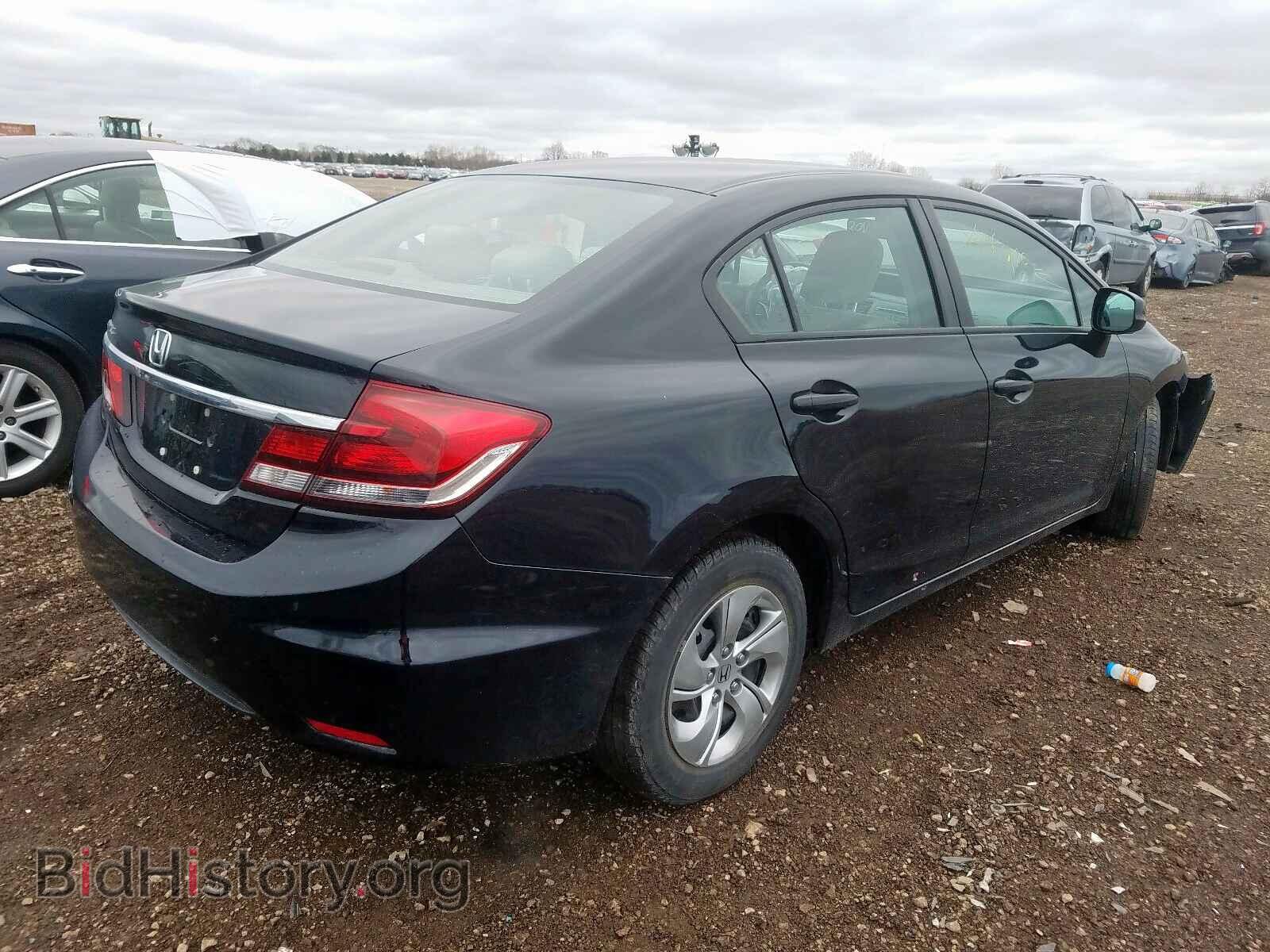 2013 HONDA CIVIC - VIN: 19XFB2F58DE019315 - Фото 4