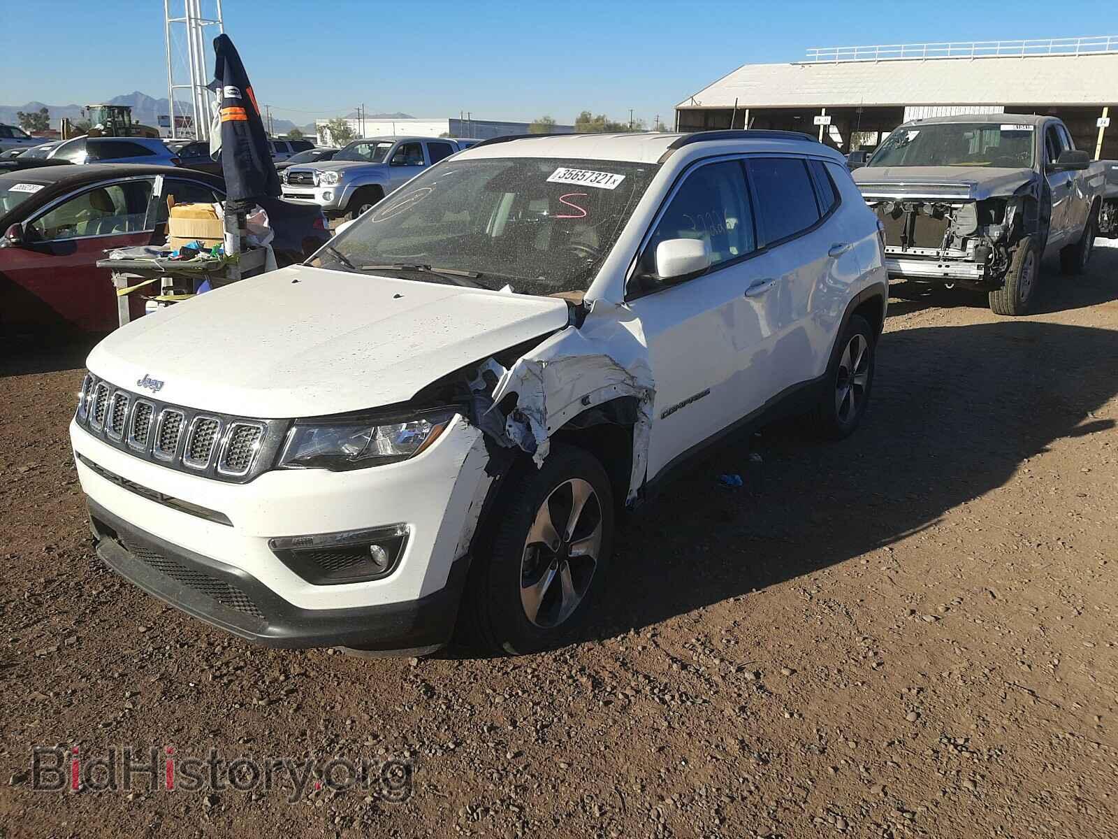 2017 JEEP COMPASS - VIN: 3C4NJCBB0HT668687 - Фото 2