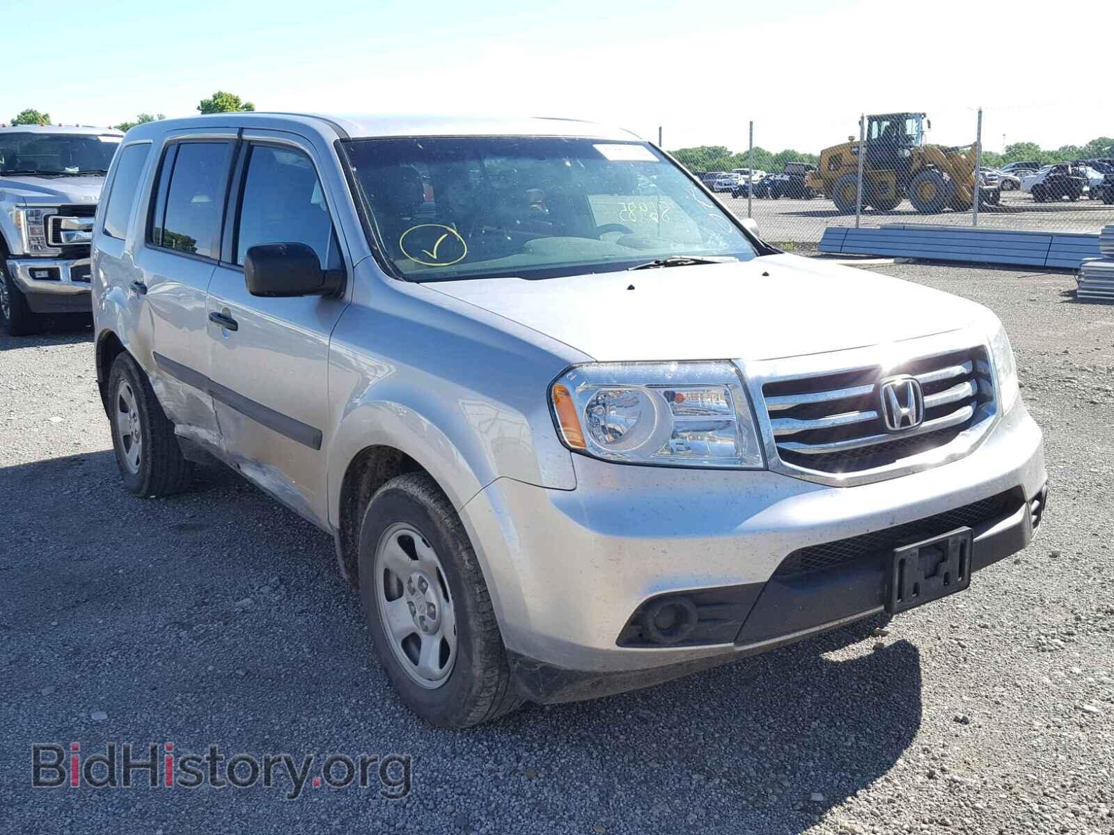 Photo 5FNYF3H29EB005876 - HONDA PILOT 2014