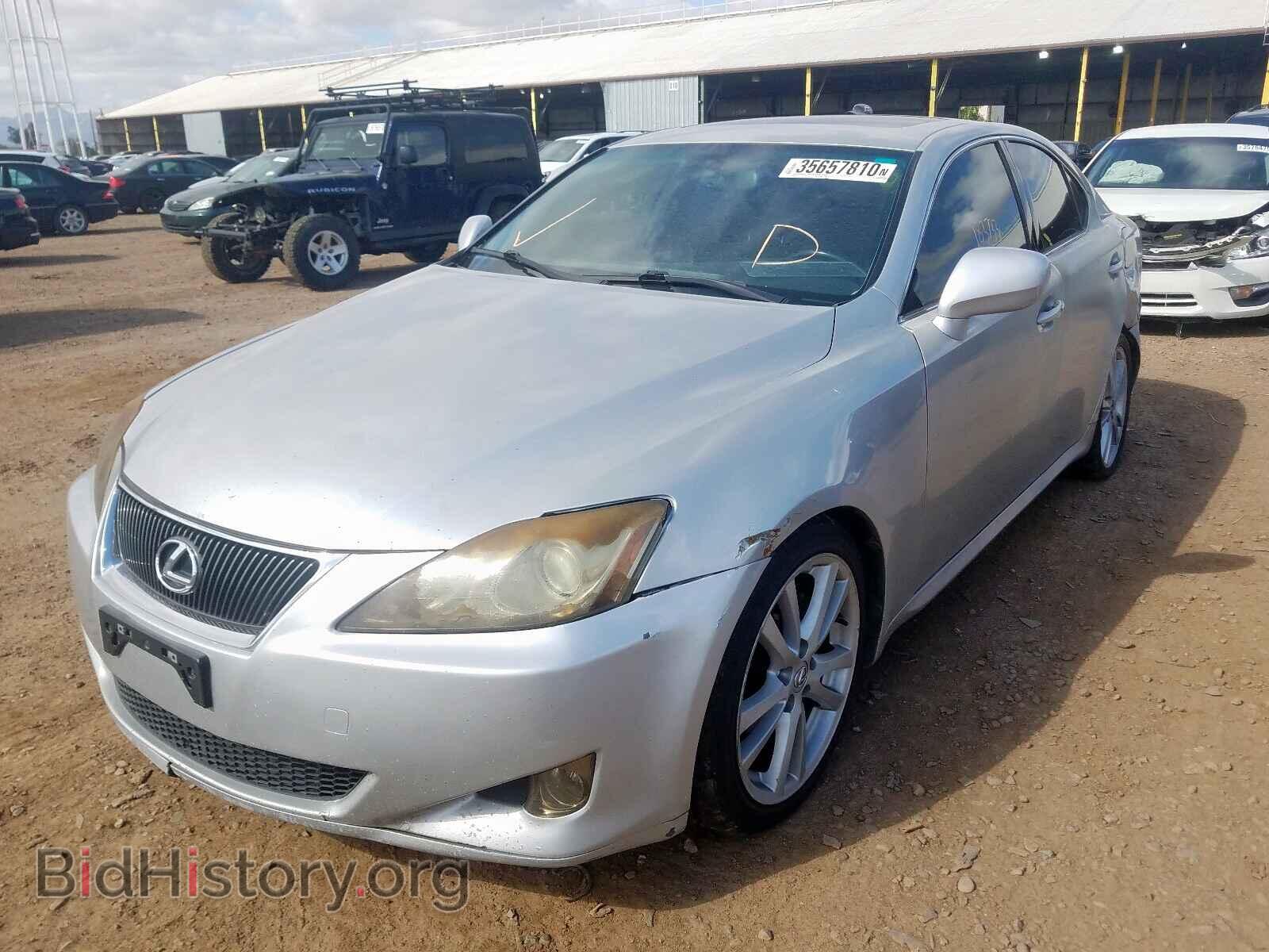 2007 LEXUS IS - VIN: JTHBK262675039291 - Фото 2