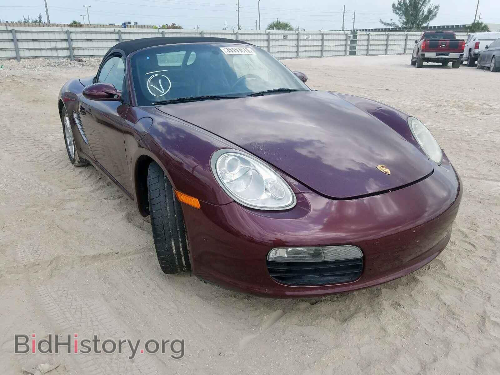 Фотография WP0CA29837U711421 - PORSCHE BOXSTER 2007
