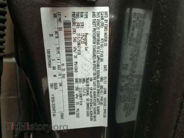 2012 FORD FOCUS - VIN: 1FAHP3H24CL426658 - Photo 10