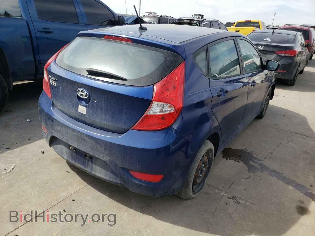 2015 HYUNDAI ACCENT - VIN: KMHCT5AE5FU224082 - Фото 4