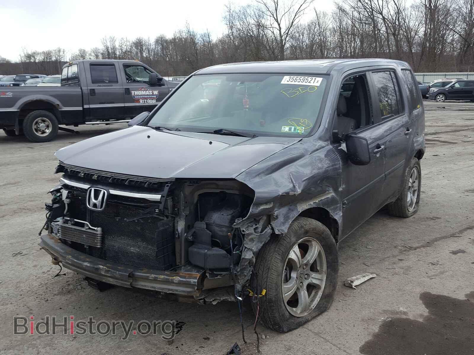 2015 HONDA PILOT - VIN: 5FNYF4H65FB008834 - Фото 2