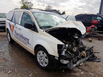 2010 Dodge CARAVAN Grand Cara, белый — VIN 2D4RN4DE4AR426256, Copart