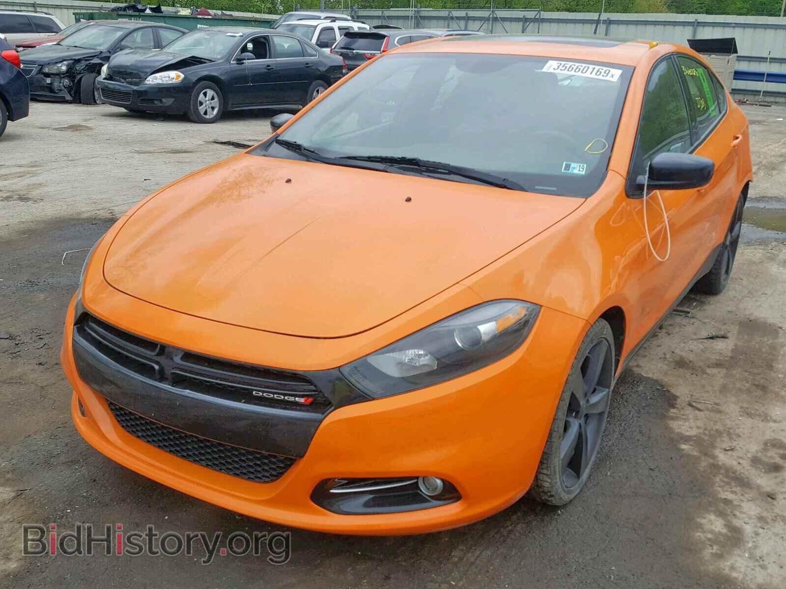 2014 DODGE DART - VIN: 1C3CDFBBXED826524 - Фото 2