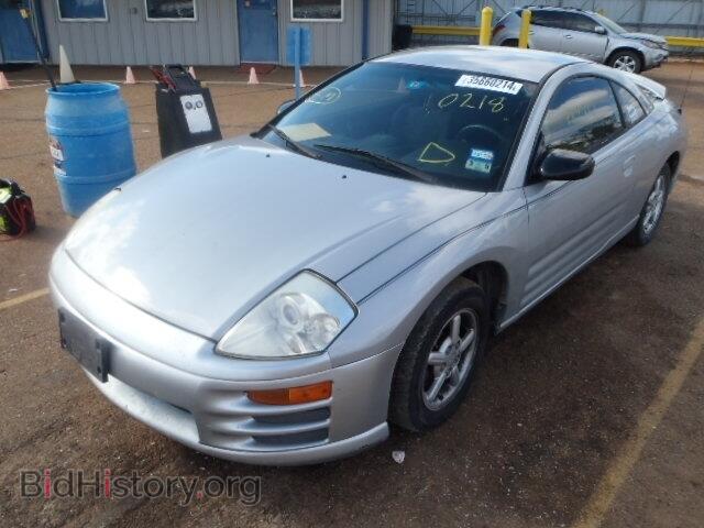 2001 MITSUBISHI ECLIPSE - VIN: 4A3AC34G41E140218 - Фото 2