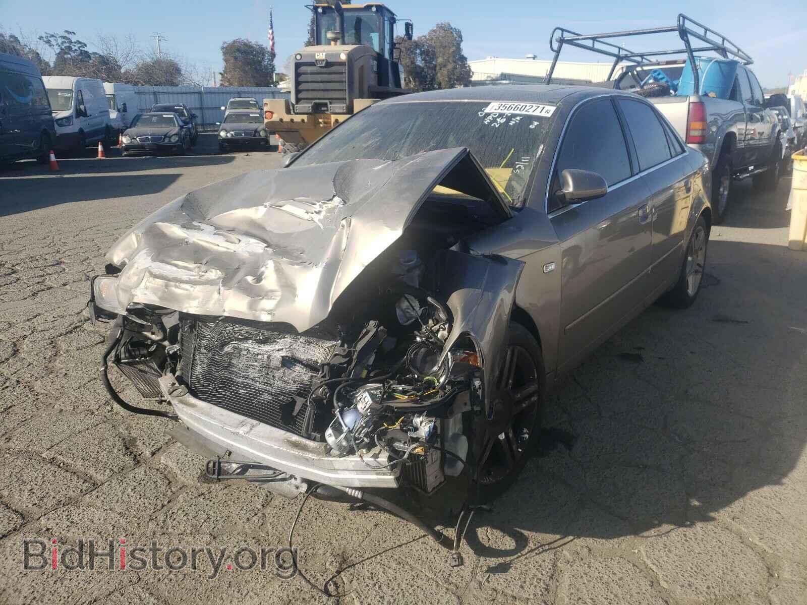2007 AUDI A4 - VIN: WAUDF78E97A184204 - Фото 2