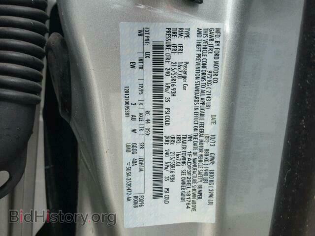 2014 FORD FOCUS - VIN: 1FADP3F29EL181764 - Фото 10