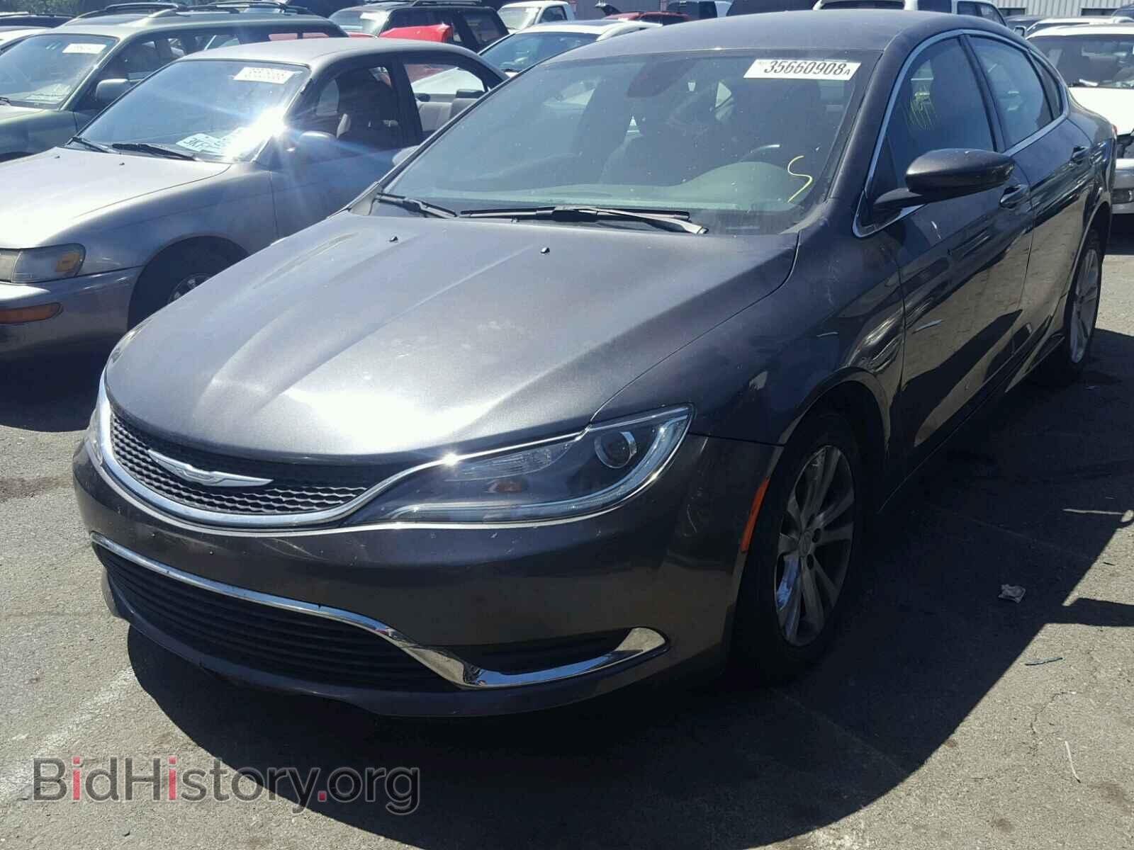 2015 CHRYSLER 200 - VIN: 1C3CCCAB3FN612859 - Фото 2
