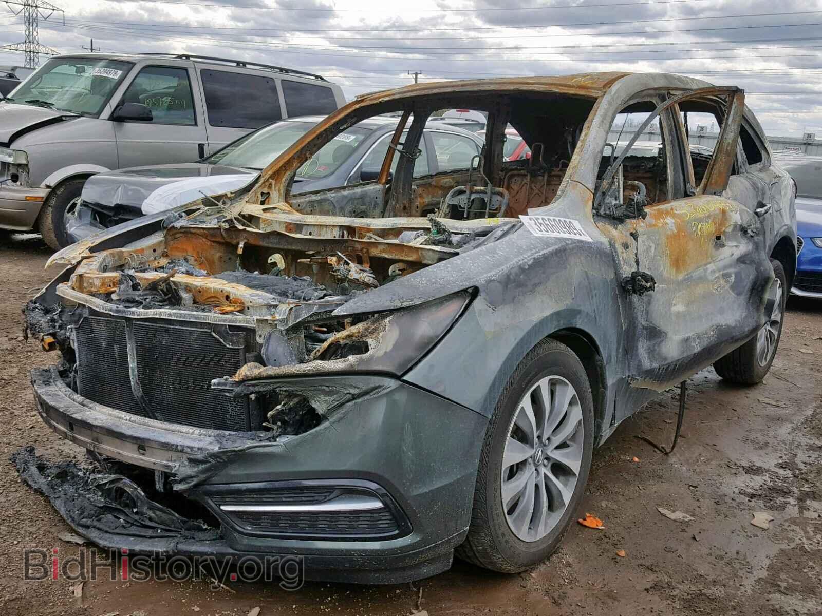 2015 ACURA MDX - VIN: 5FRYD4H49FB008886 - Фото 2