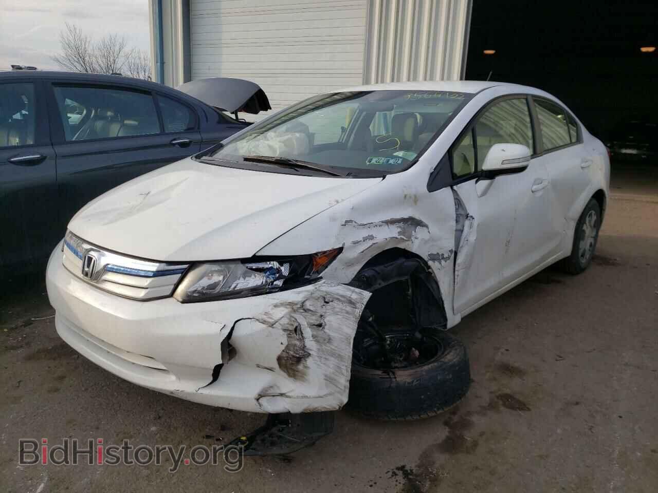 2012 HONDA CIVIC - VIN: JHMFB4F2XCS008652 - Фото 2
