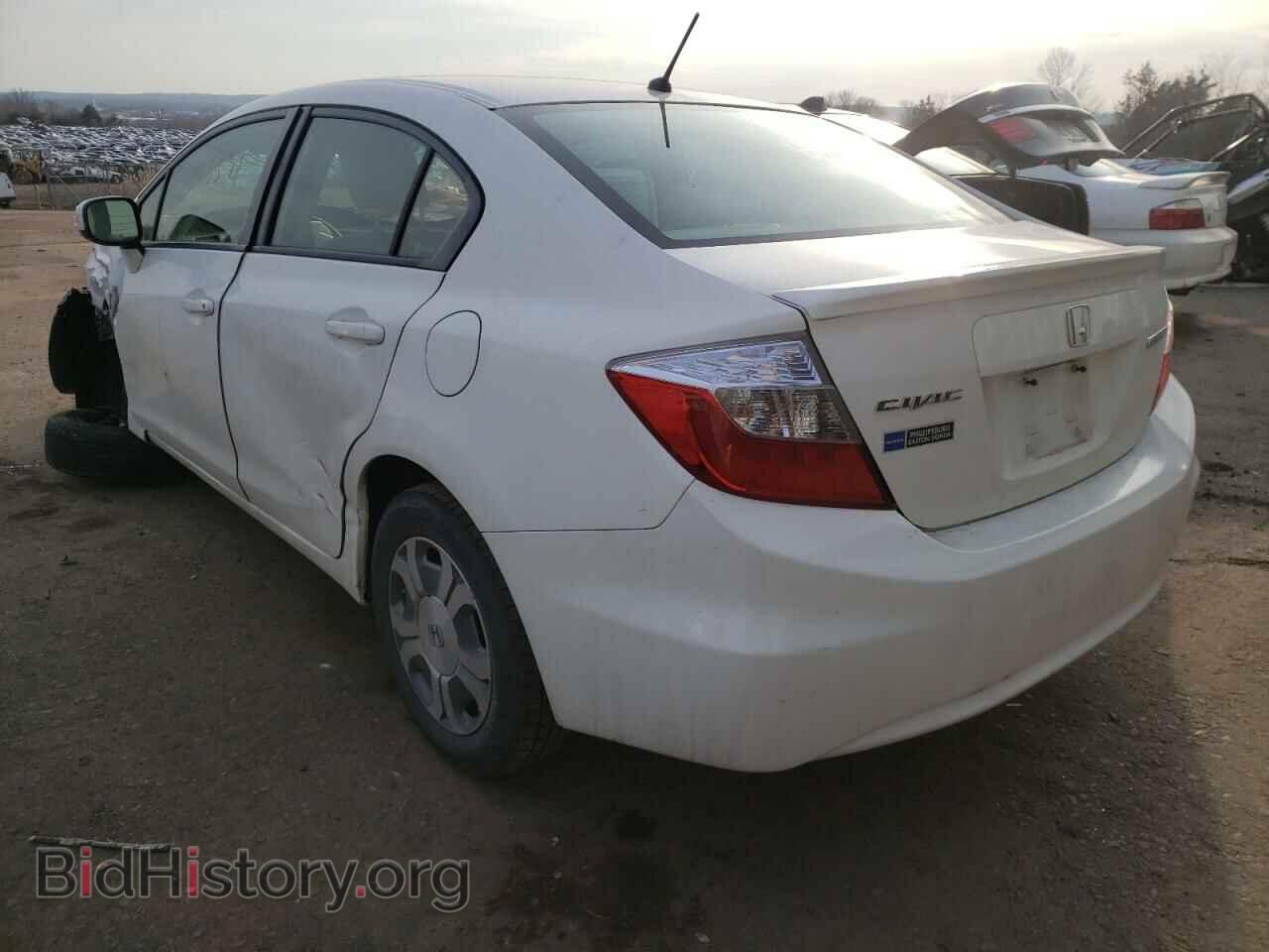 2012 HONDA CIVIC - VIN: JHMFB4F2XCS008652 - Фото 3