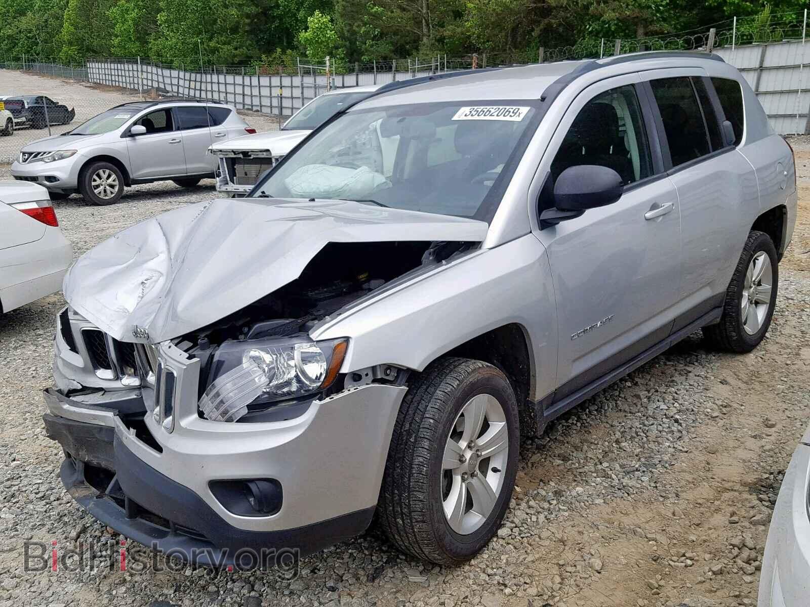 2014 JEEP COMPASS SP - VIN: 1C4NJDBB5ED505458 - Фото 2