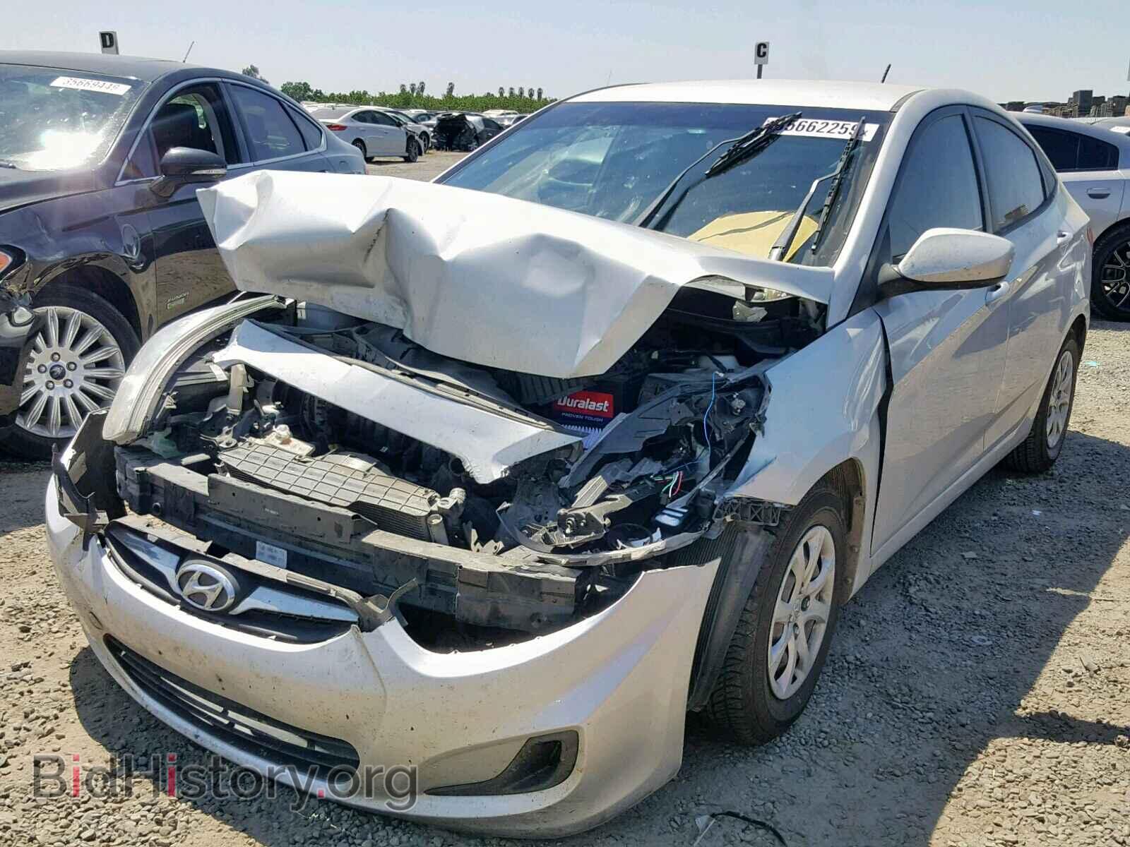 2013 HYUNDAI ACCENT - VIN: KMHCT4AE7DU538775 - Фото 2
