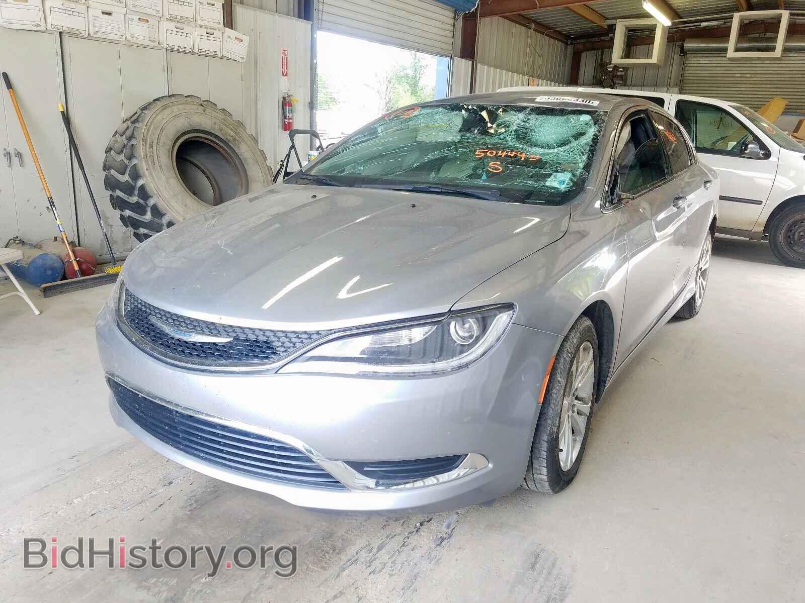 2015 CHRYSLER 200 - VIN: 1C3CCCAB6FN504445 - Фото 2