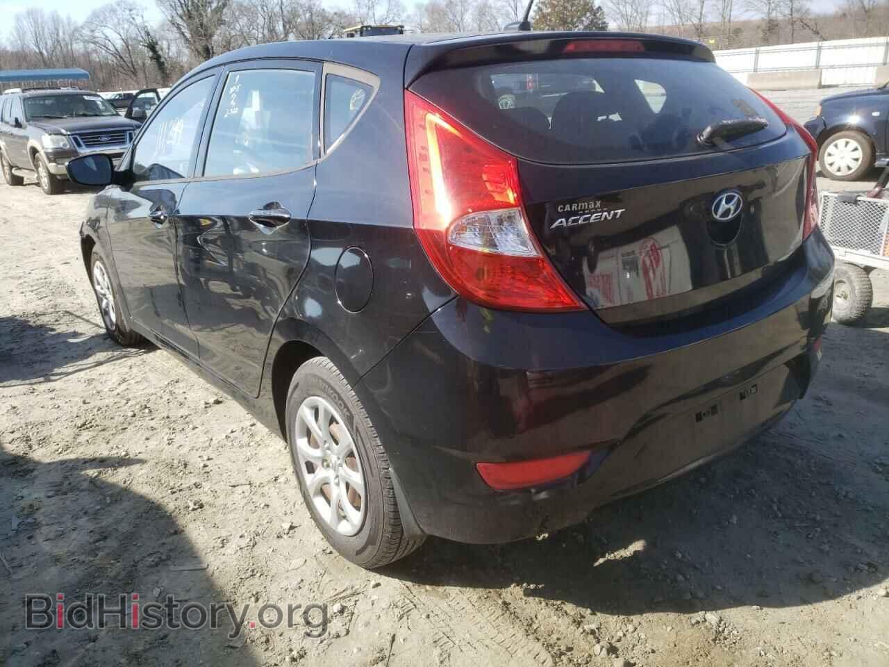 2013 HYUNDAI ACCENT - VIN: KMHCT5AEXDU110656 - Фото 3
