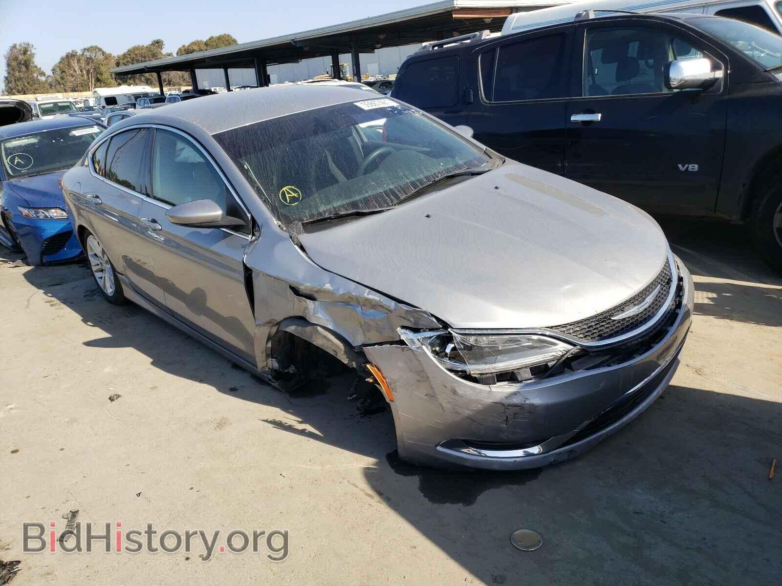 Фотография 1C3CCCAB7GN123656 - CHRYSLER 200 2016