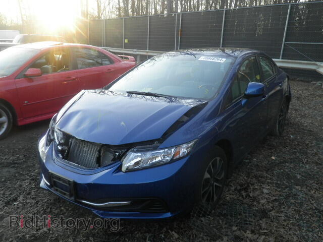 2013 HONDA CIVIC - VIN: 2HGFB2F83DH510682 - Фото 2