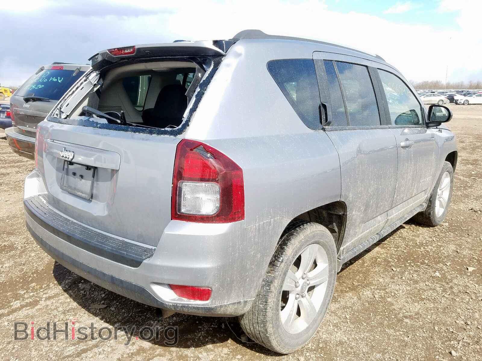 2017 JEEP COMPASS - VIN: 1C4NJDBBXHD106890 - Фото 4
