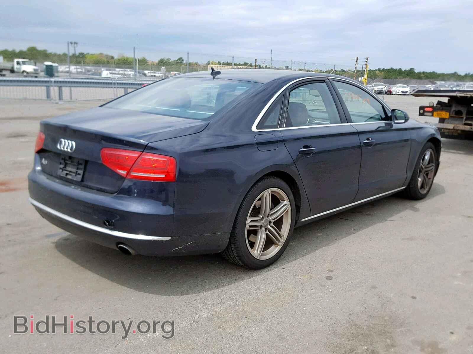 2013 AUDI A8 - VIN: WAUAGAFD5DN011887 - Фото 4