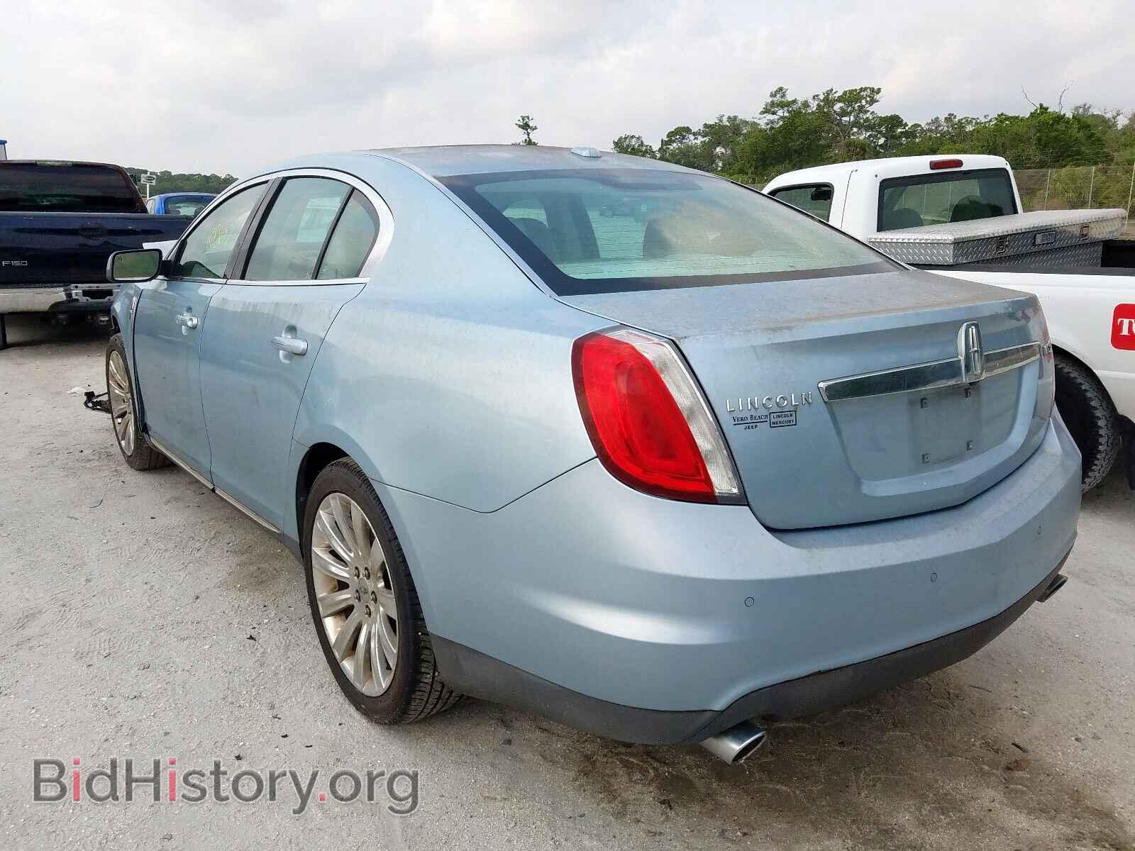 2009 LINCOLN MKS - VIN: 1LNHM93R29G623142 - Фото 3