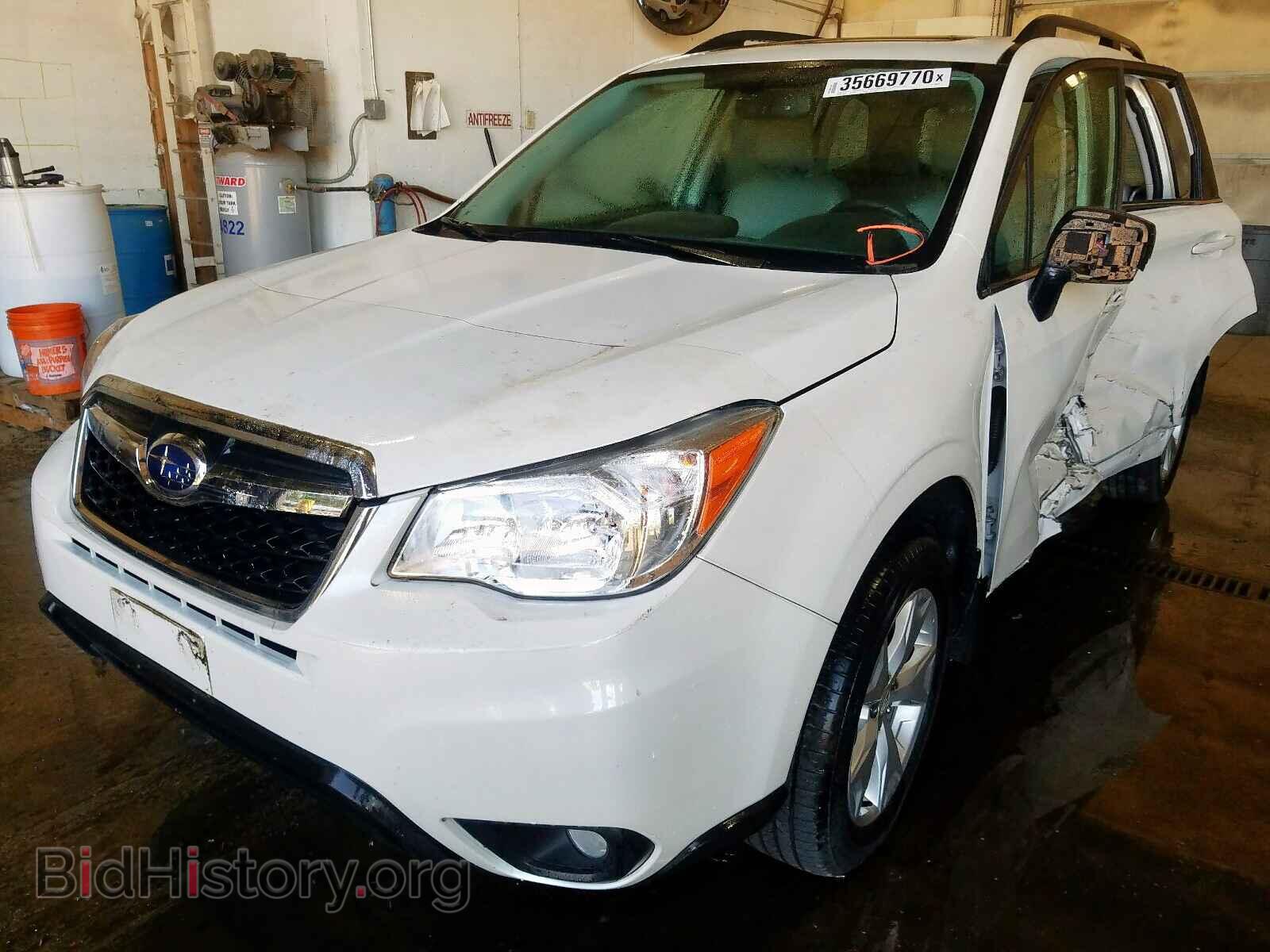 2016 SUBARU FORESTER - VIN: JF2SJAHC5GH546526 - Фото 2