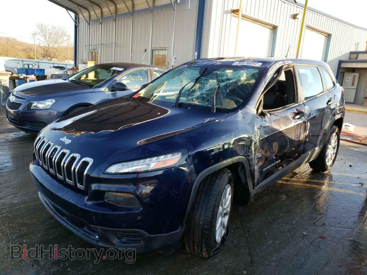 2015 JEEP CHEROKEE - VIN: 1C4PJMAB3FW502946 - Фото 2