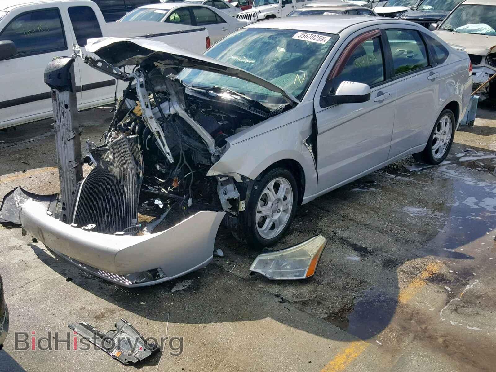 2008 FORD FOCUS SE - VIN: 1FAHP35N58W217742 - Фото 2
